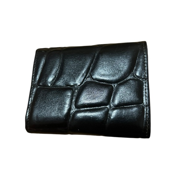 Mulberry England Brown Leather Compact Wallet - Picture 2 of 9